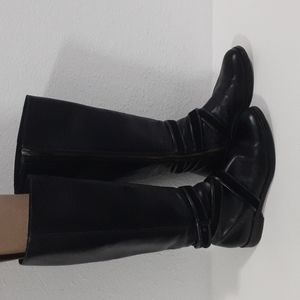 Cole Haan Black Riding Boots Size 5